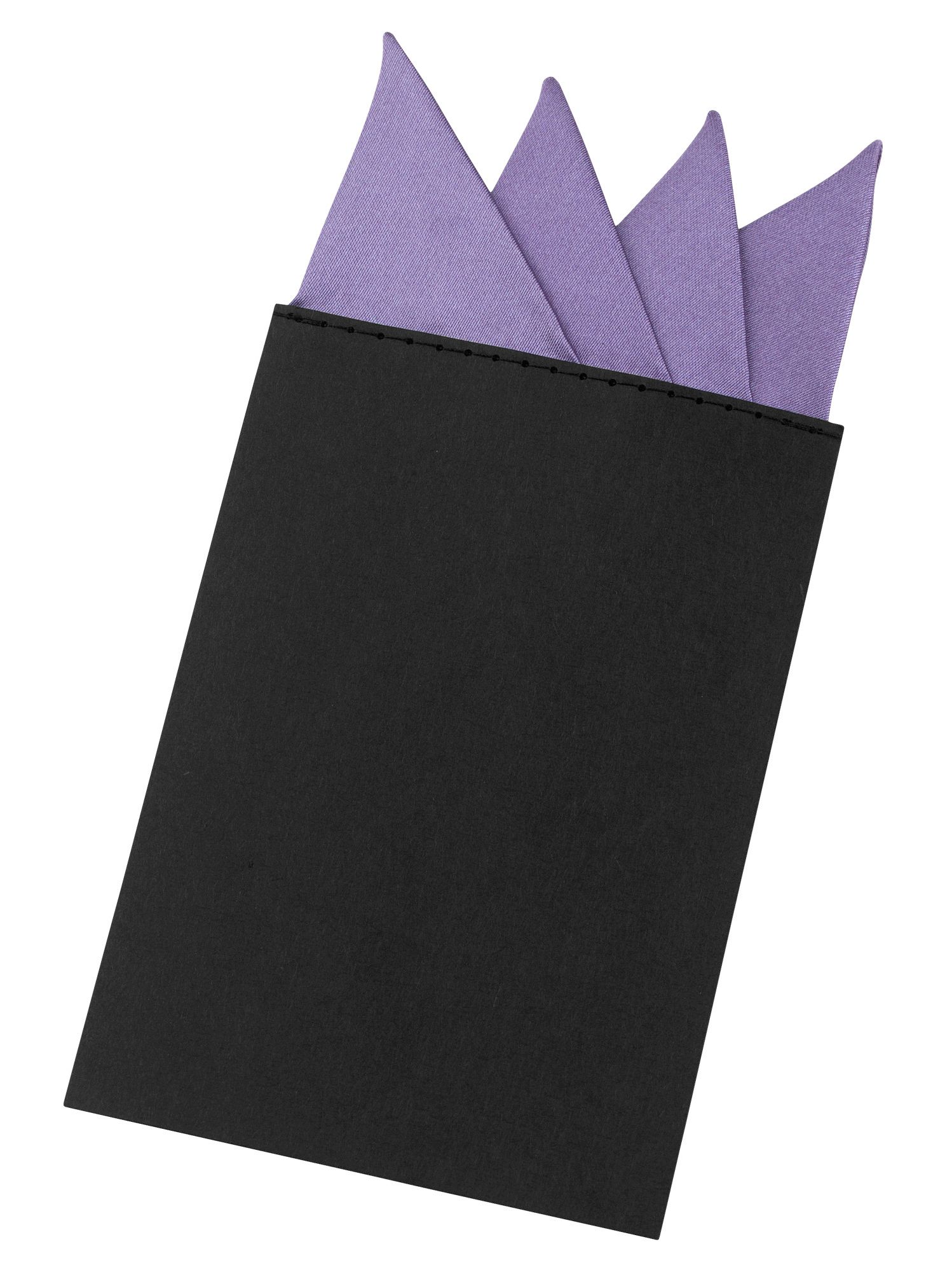 Purple Pre-Folded Lapel Pocket Stuffer