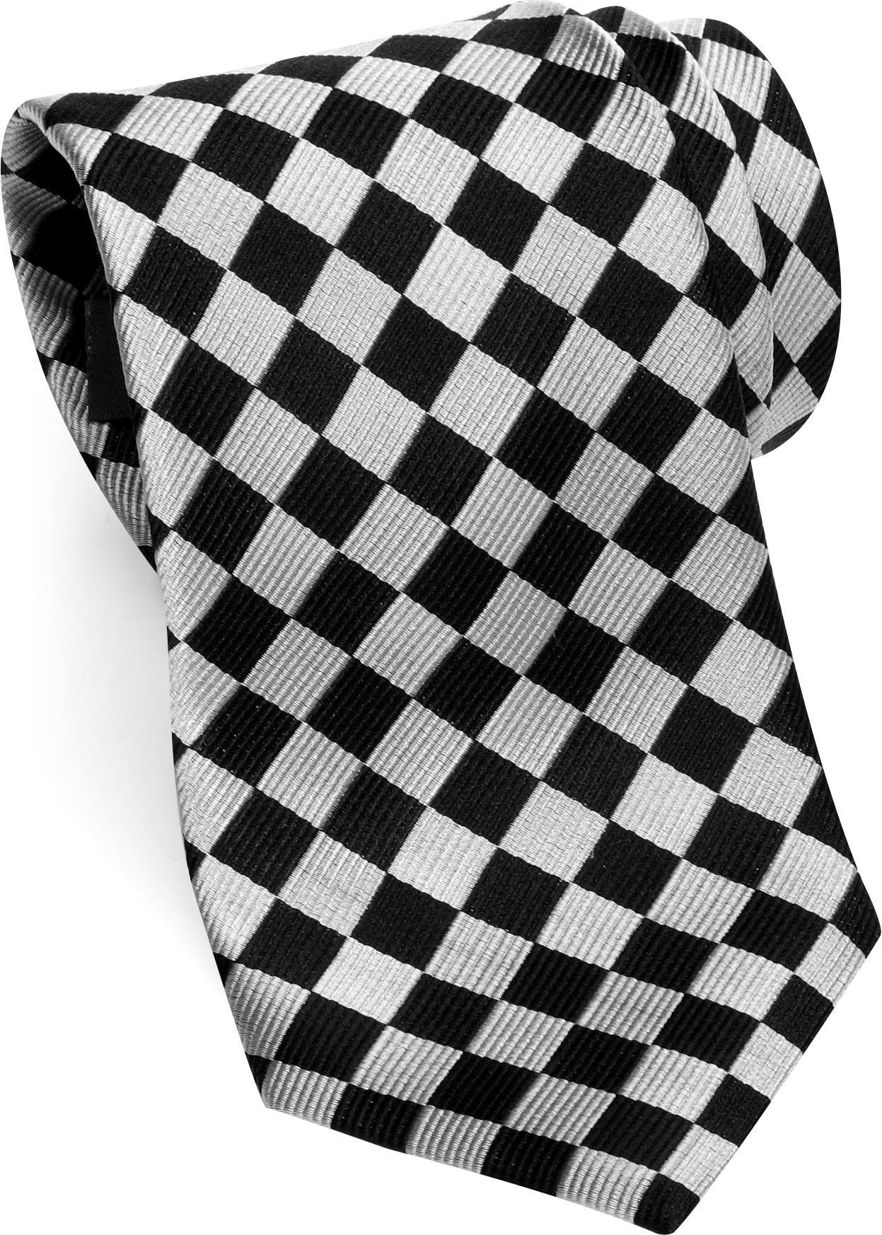 Burma Bibas Black Diamond Narrow Extra Long Tie