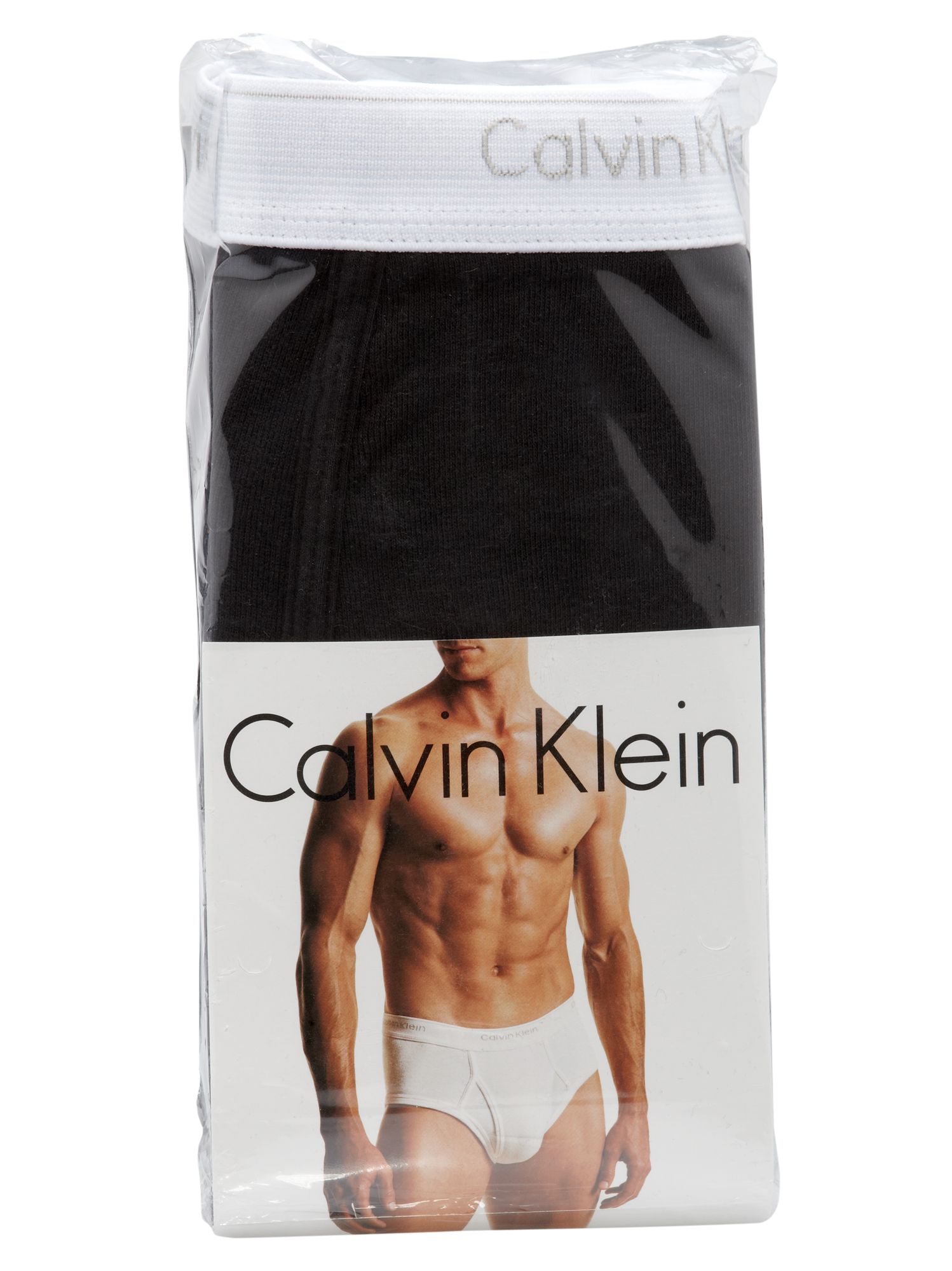Calvin Klein Black Briefs (Three-Pack)
