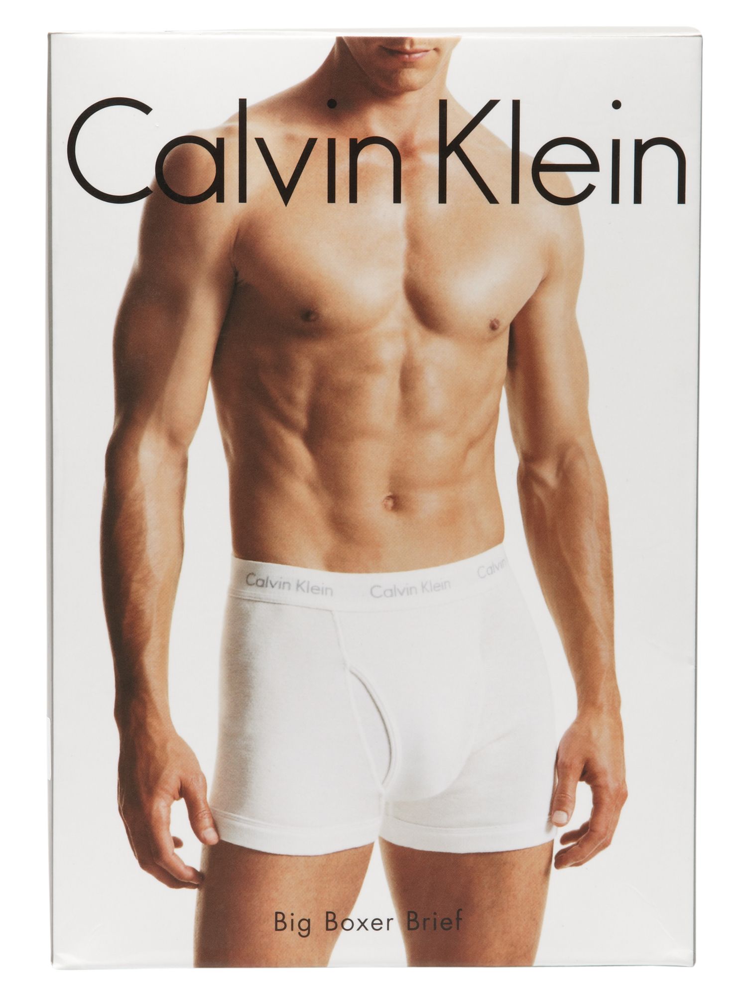 Calvin Klein White Big Boxer Brief