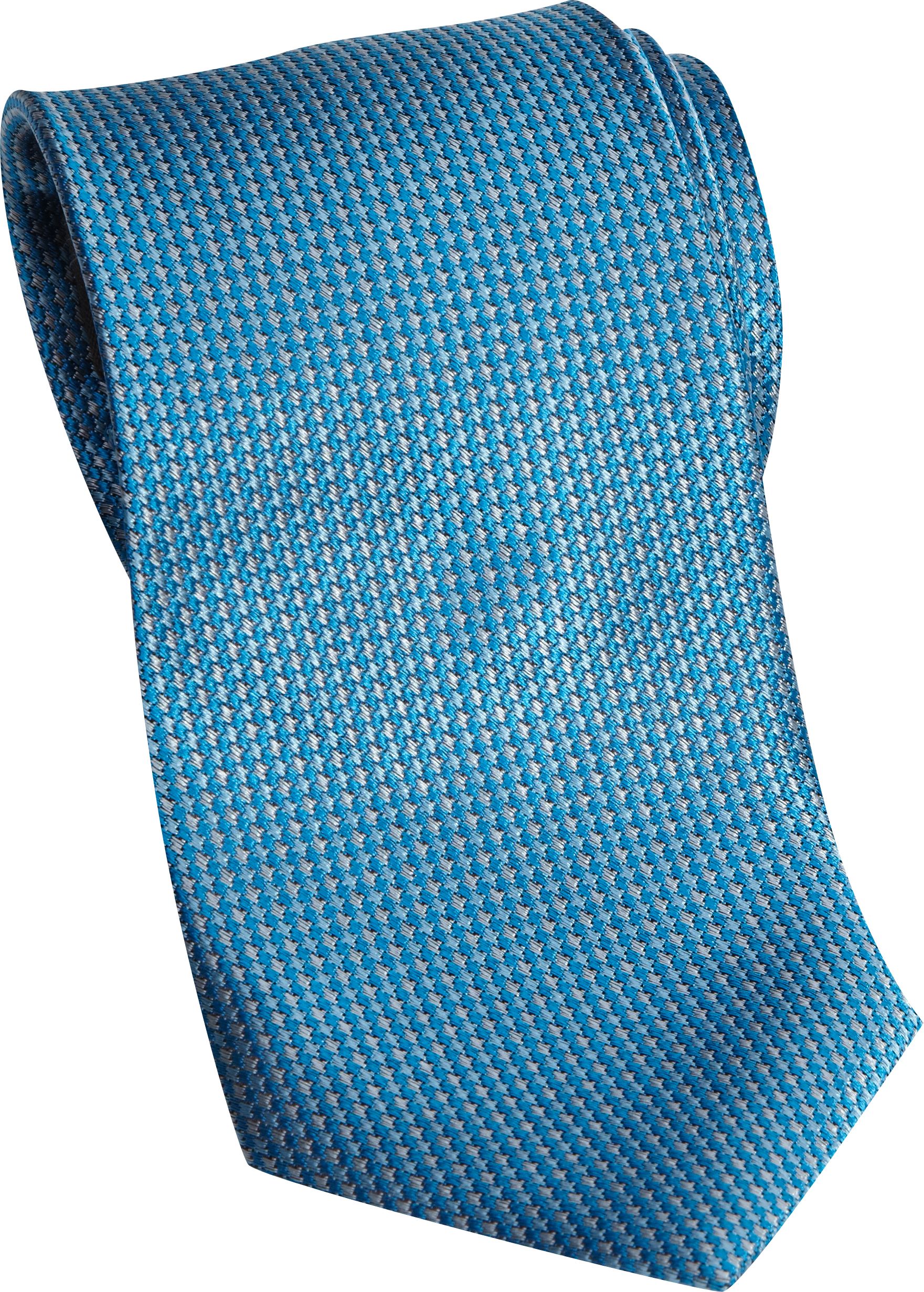 Egara Turquoise and Ivory Narrow Tie