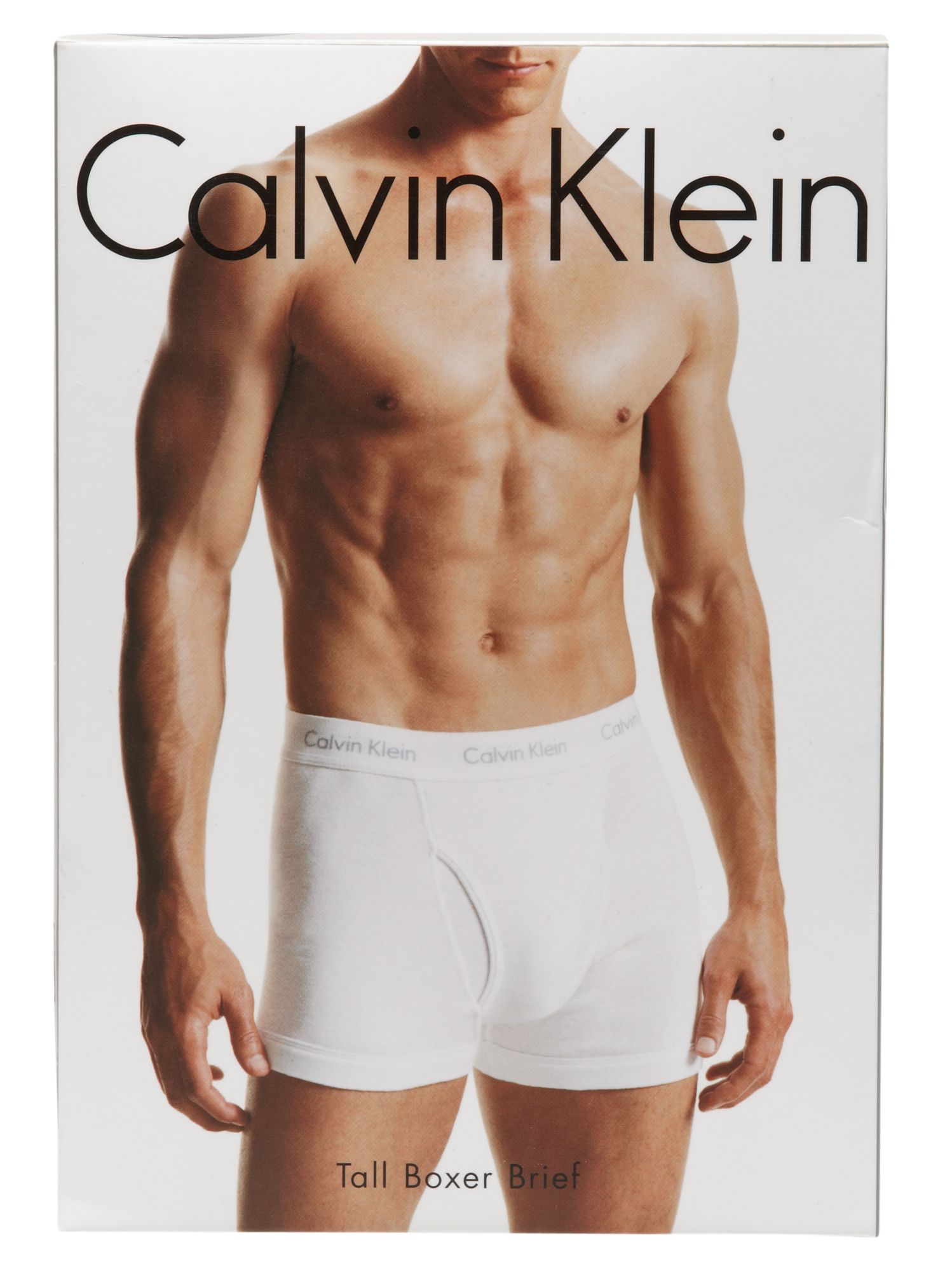 Calvin Klein White Tall Boxer Brief