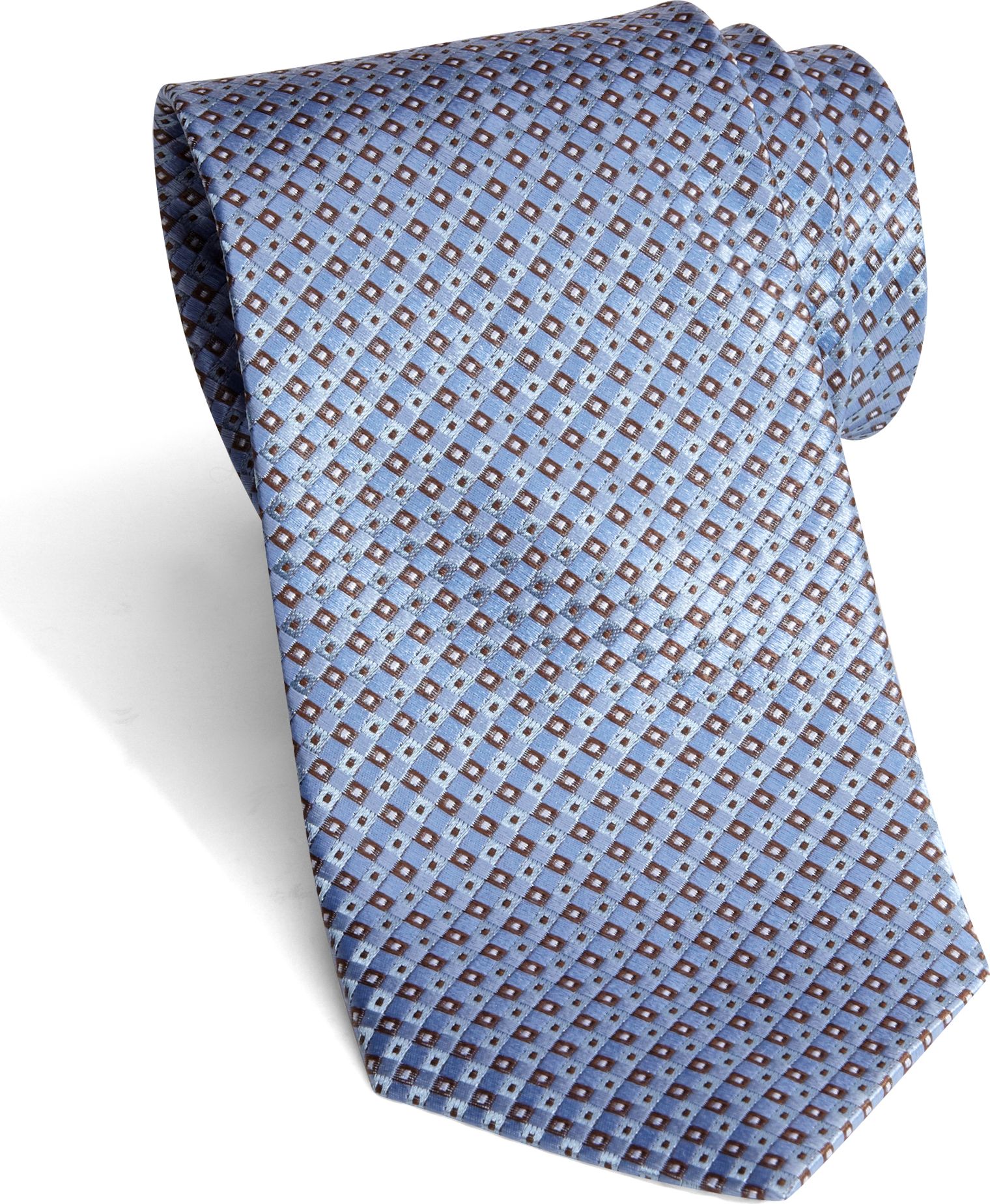 Jhane Barnes Light Blue Mini Diamond Narrow Tie