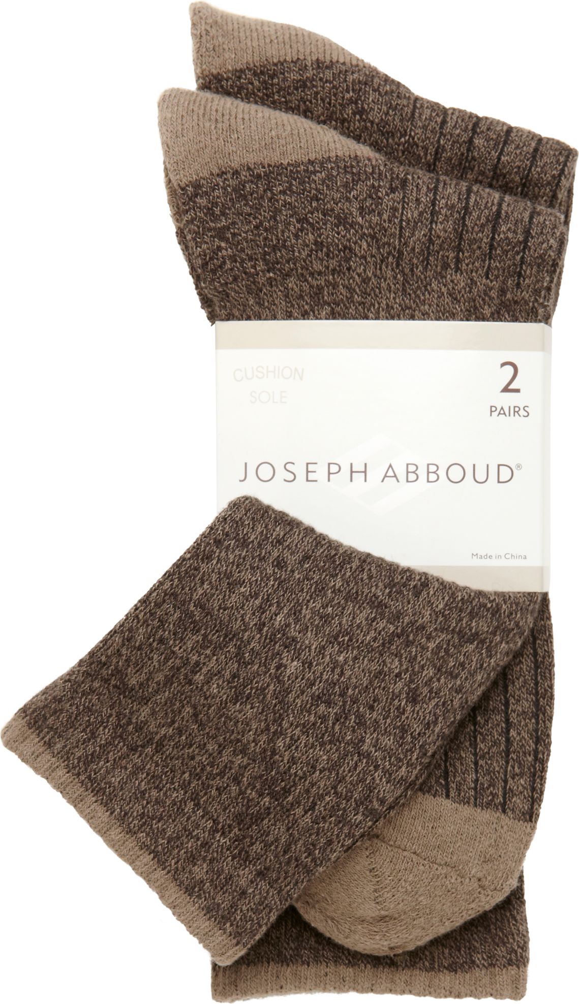 Joseph Abboud Brown Socks (Two Pack)