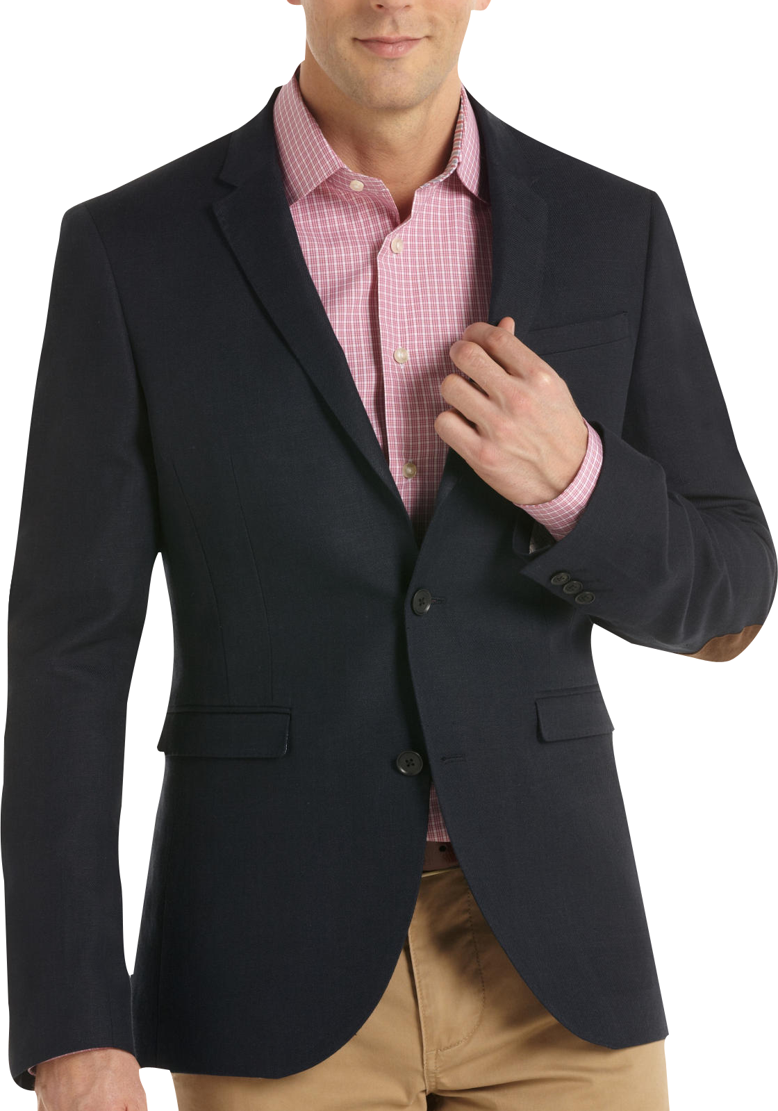 Alta Moda Navy Slim Fit Sport Coat