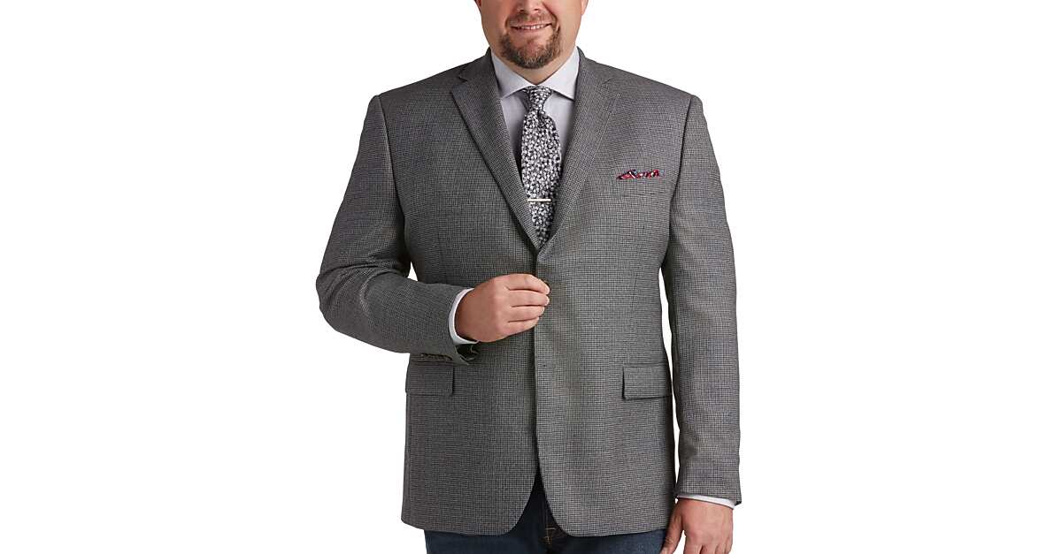 Big & Tall Portly Fit Sport Coats & Blazers in XL Men's Wearhouse