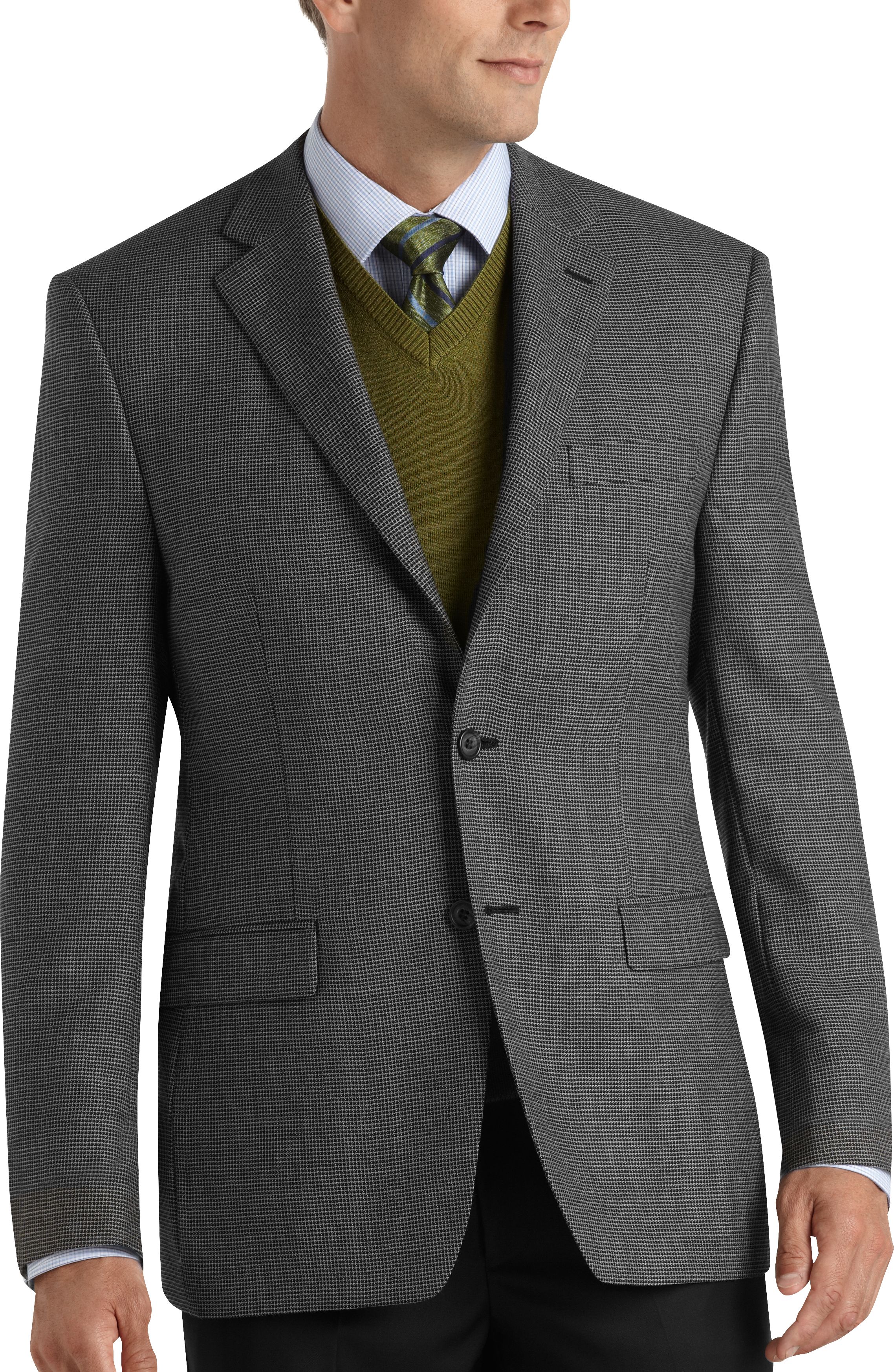 Lauren by Ralph Lauren Charcoal Check Sport Coat