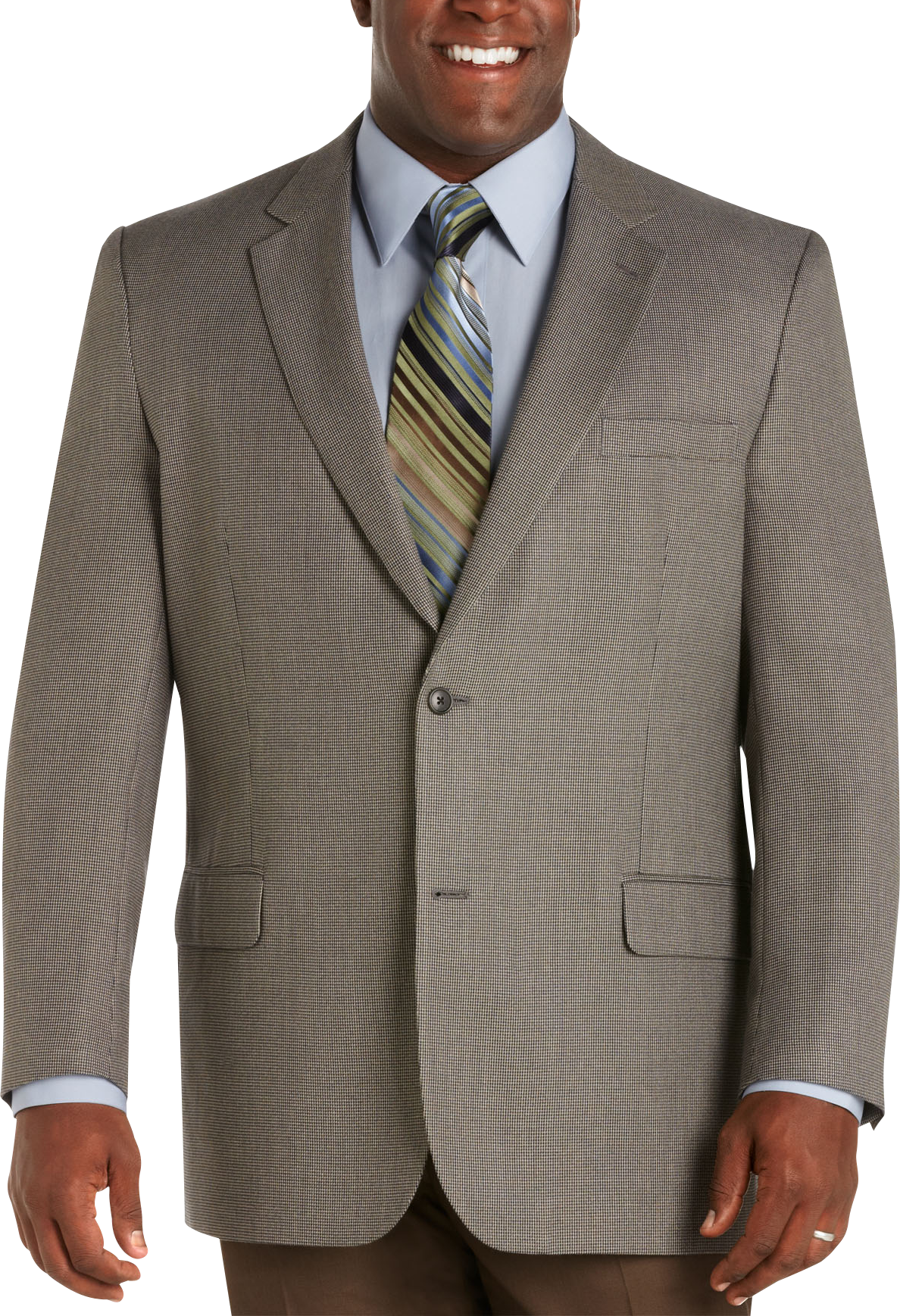 Joseph & Feiss Gray Portly Sport Coat