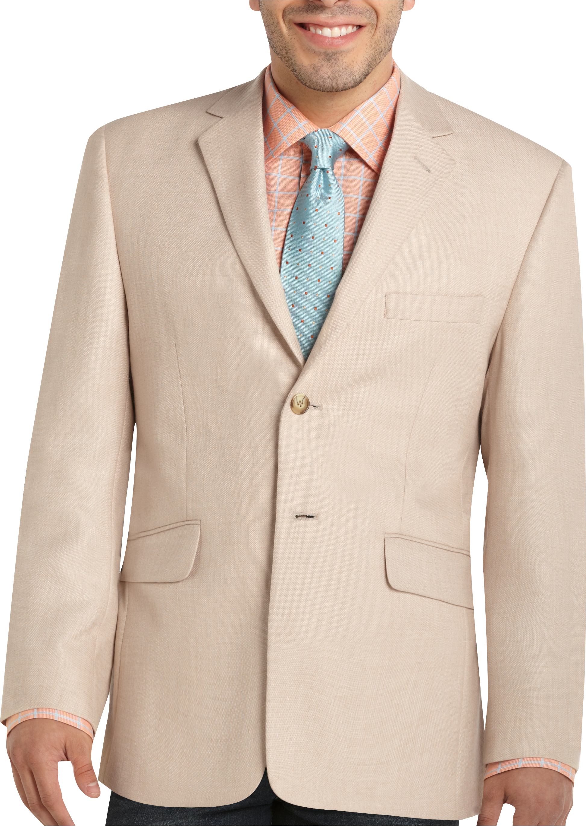 Wilke Rodriguez Tan Extra Short Modern Fit Sport Coat