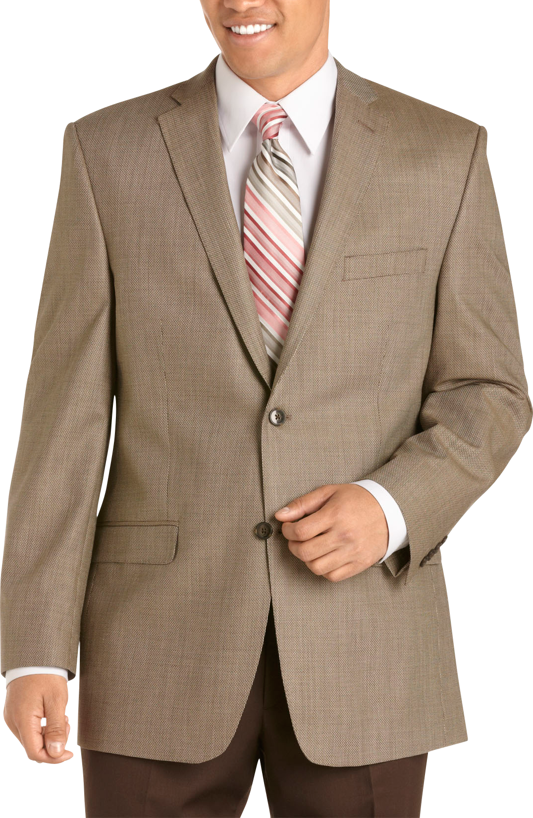 Calvin Klein Taupe Tic Sport Coat