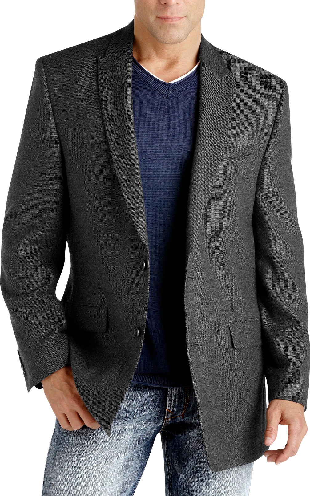 Calvin Klein Charcoal Sport Coat