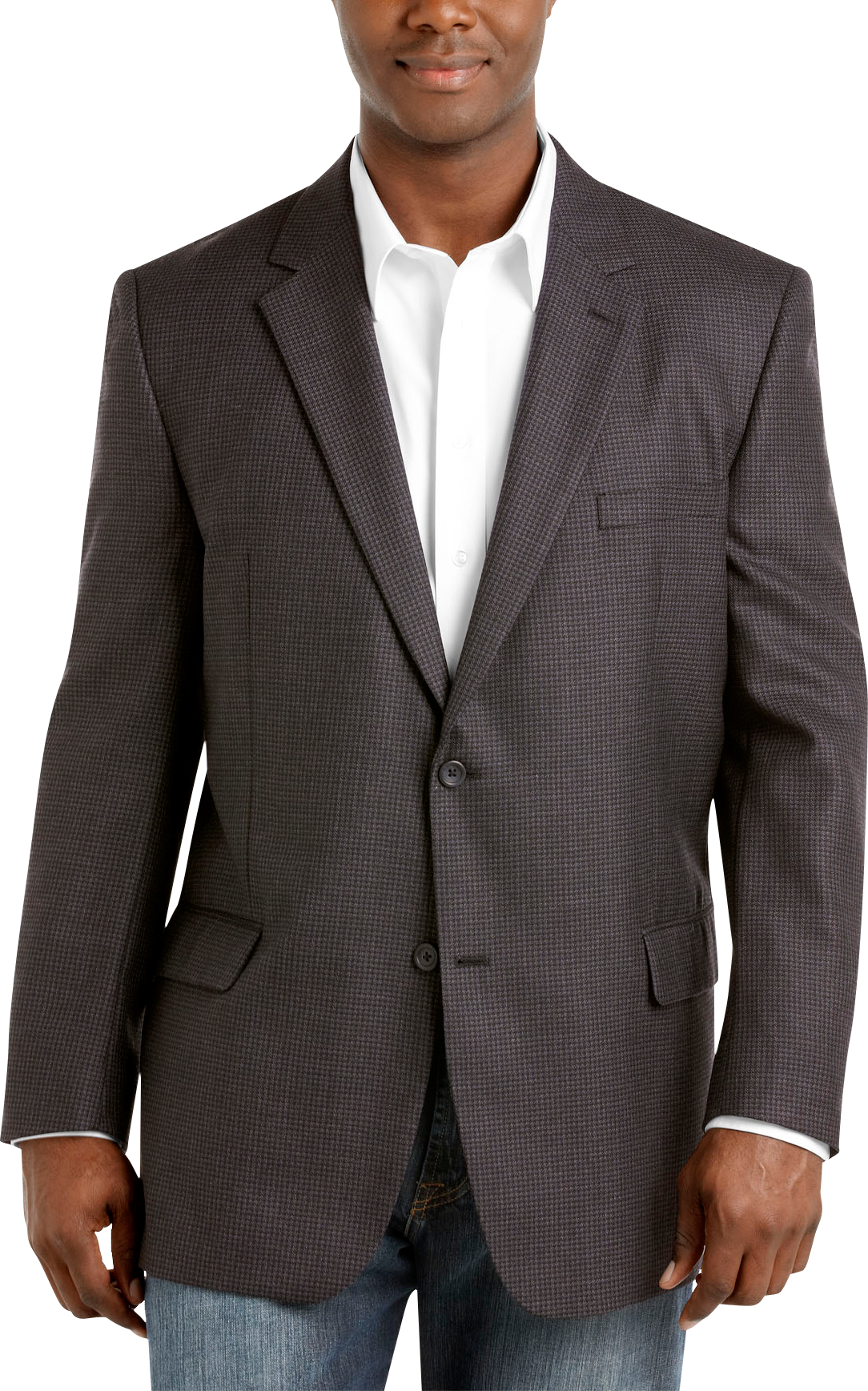 Joseph & Feiss Gold Portly Sport Coat, Navy Check