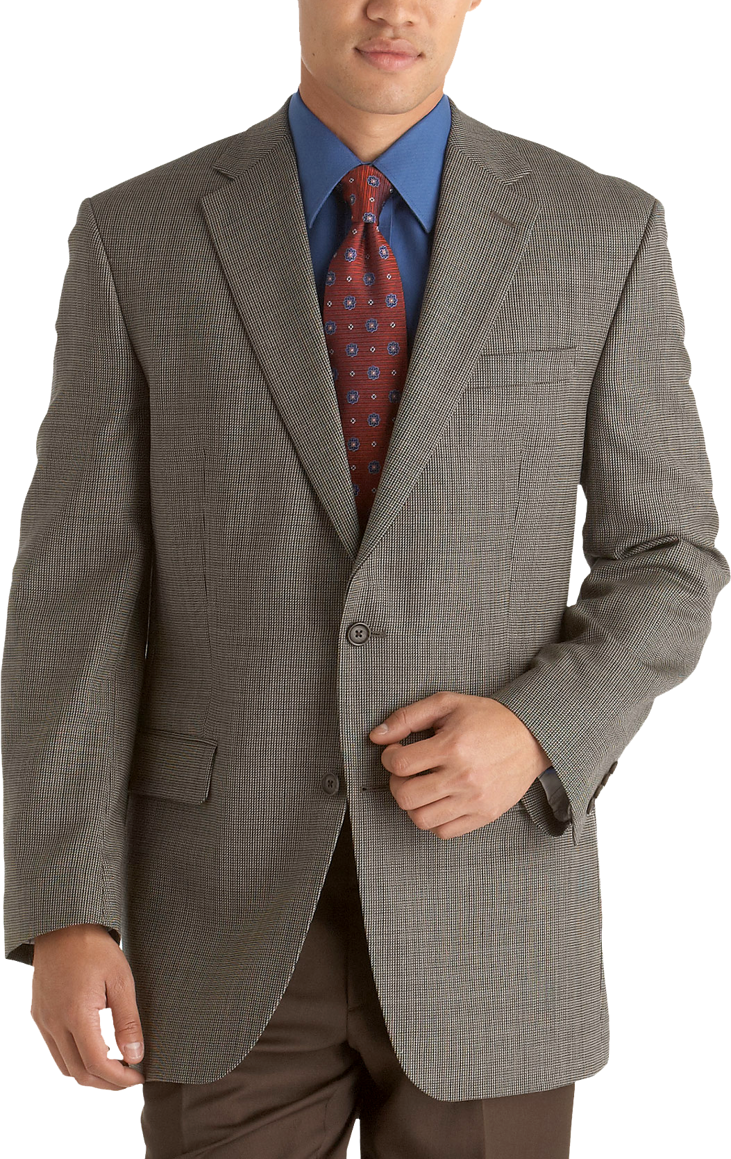 Lauren by Ralph Lauren Gray Check Sport Coat