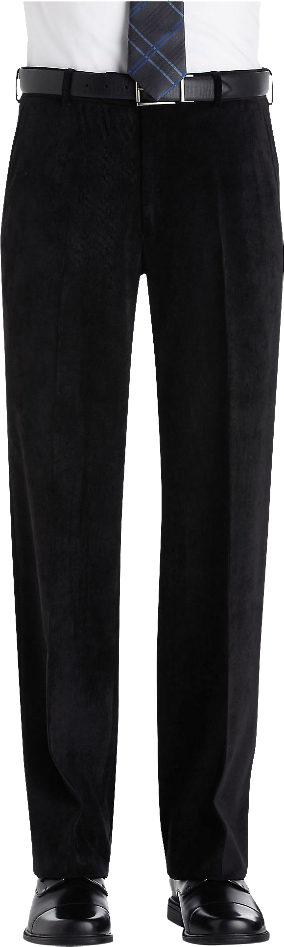 Pronto Uomo Platinum Corduroy Pants, Black