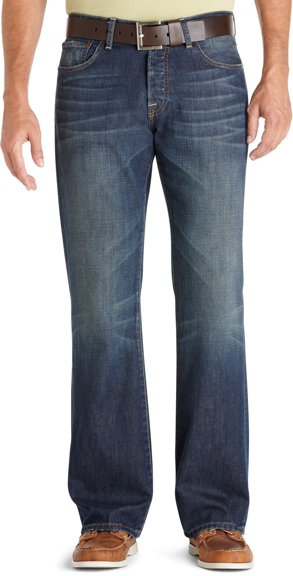 Lucky Brand Dark Blue Distressed Jeans
