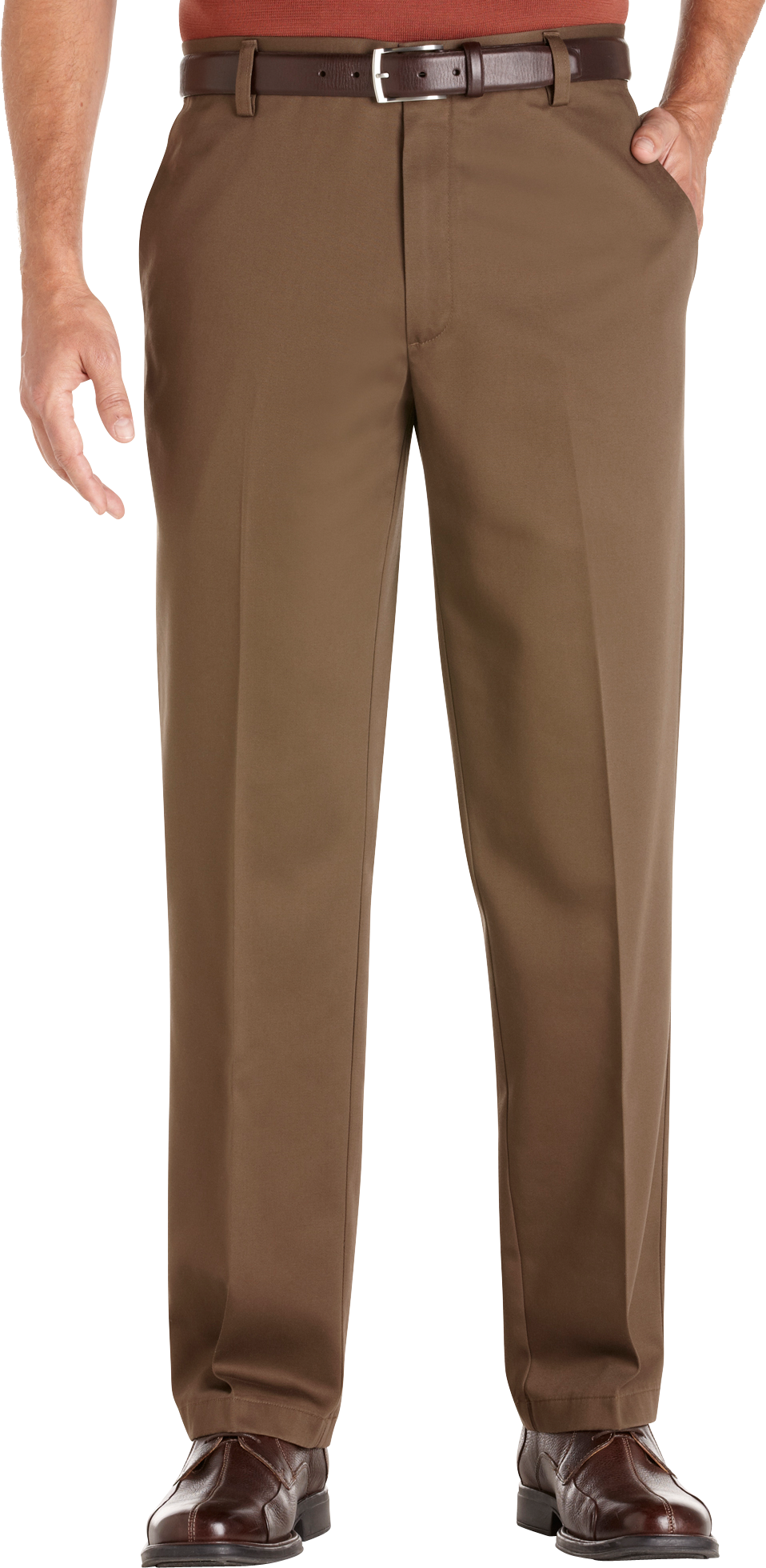 Dockers&reg; Essential Brown Cotton Pants