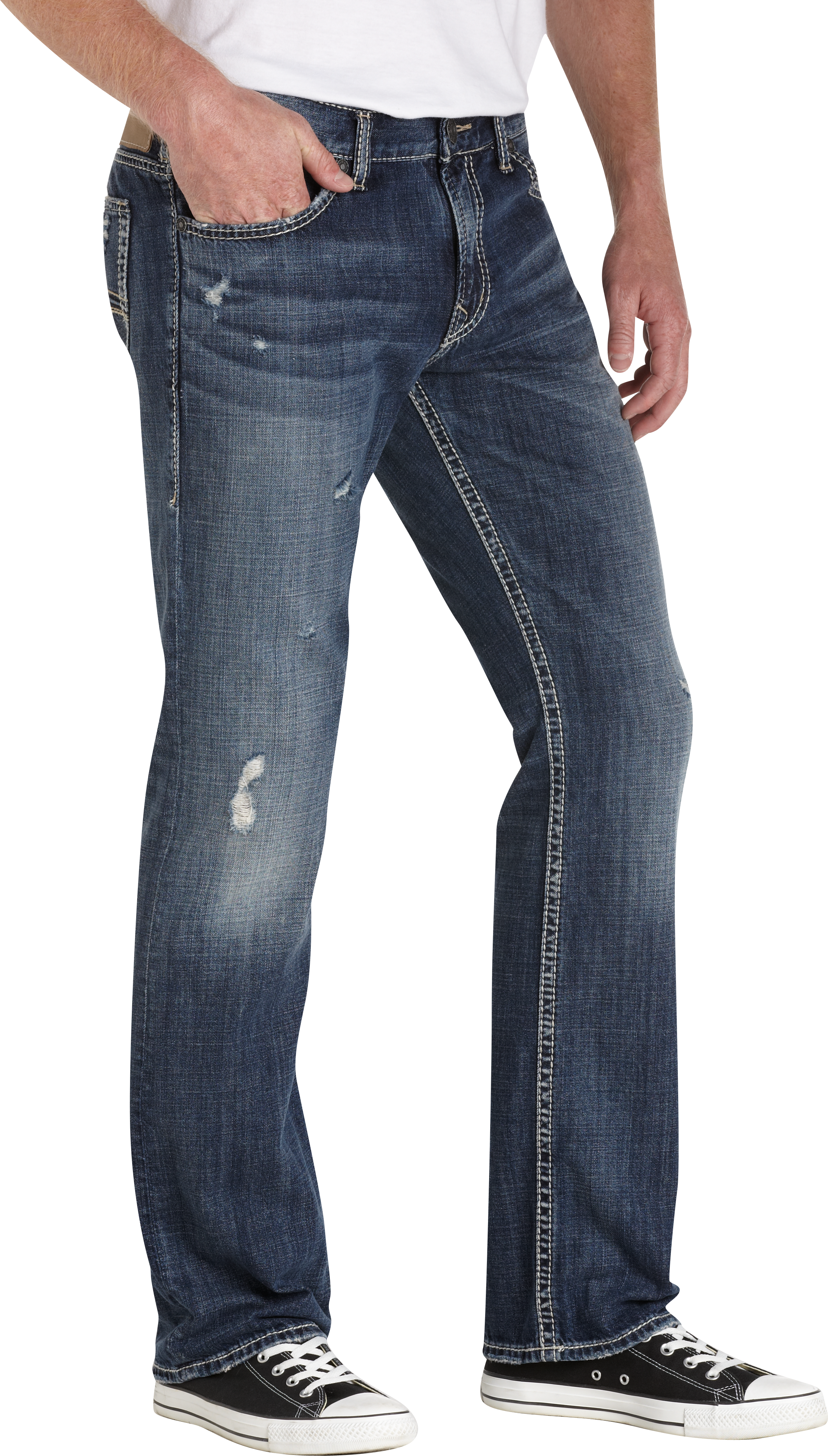 Silver Jeans Nash Heritage Medium Wash Slim Fit Blue Jeans