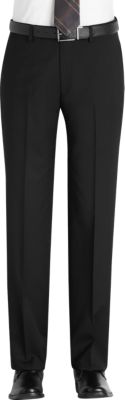 Tallia Black Slim Fit Slacks