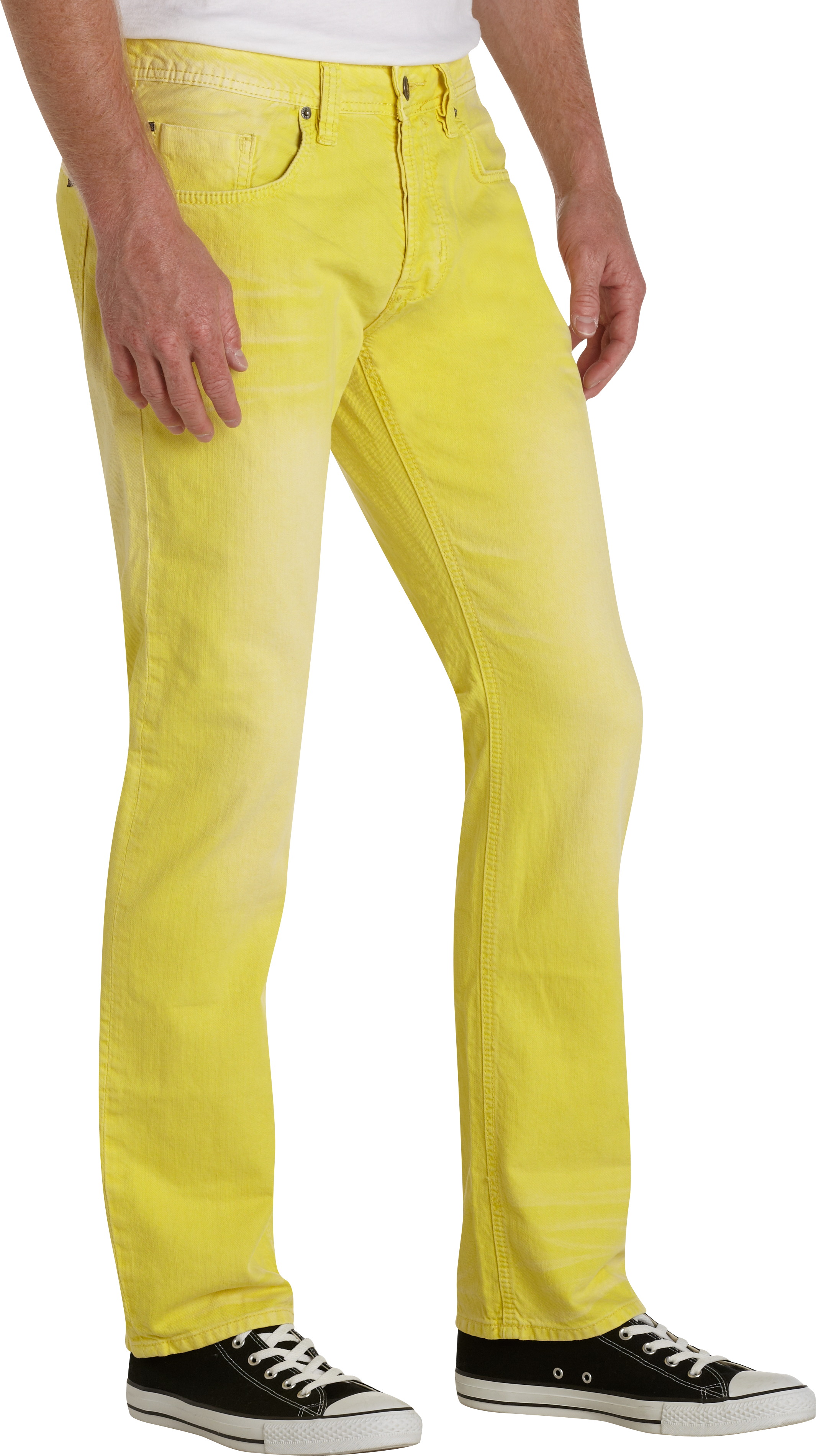 Buffalo by David Bitton Yellow Slim Fit Jeans