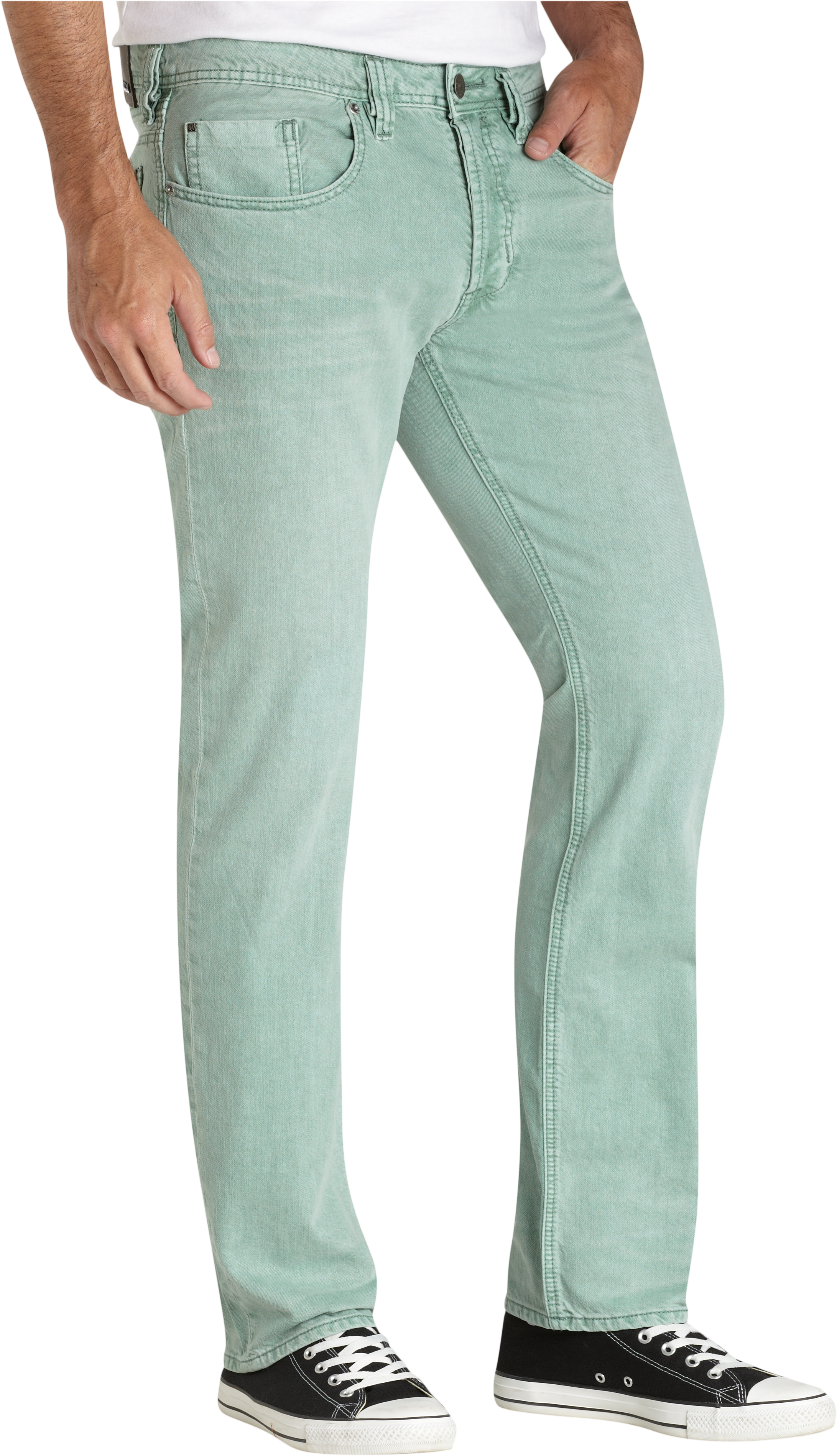 Buffalo by David Bitton Seafoam Slim Fit Jeans