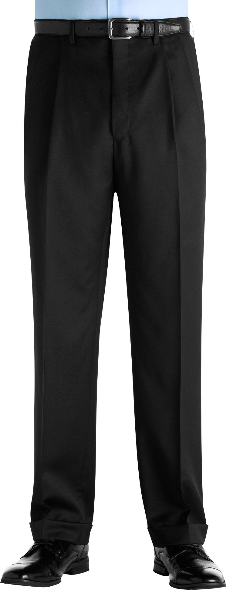 Joseph Abboud Navy Pleated Slacks