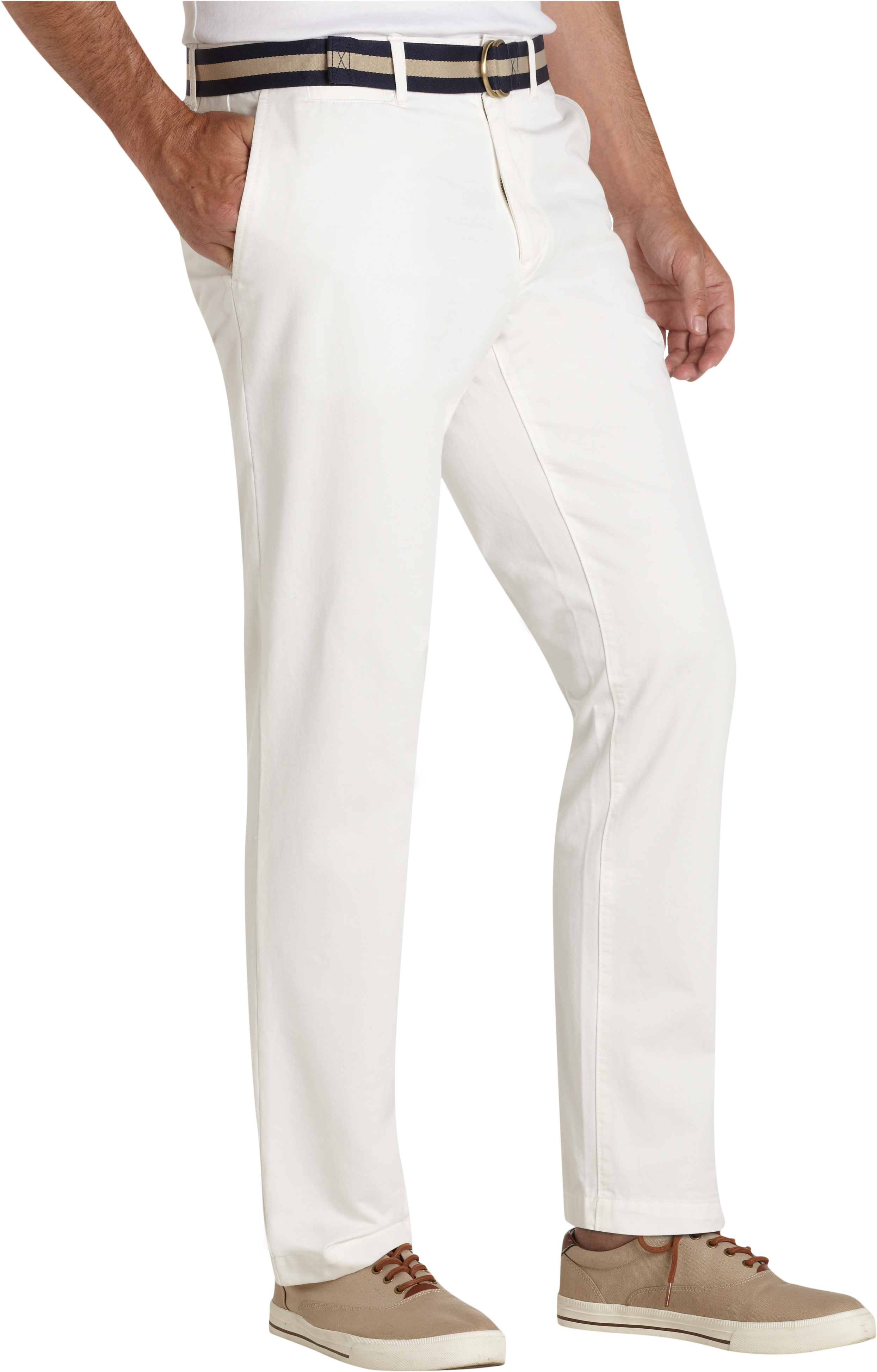 Fresh Brand White Chinos