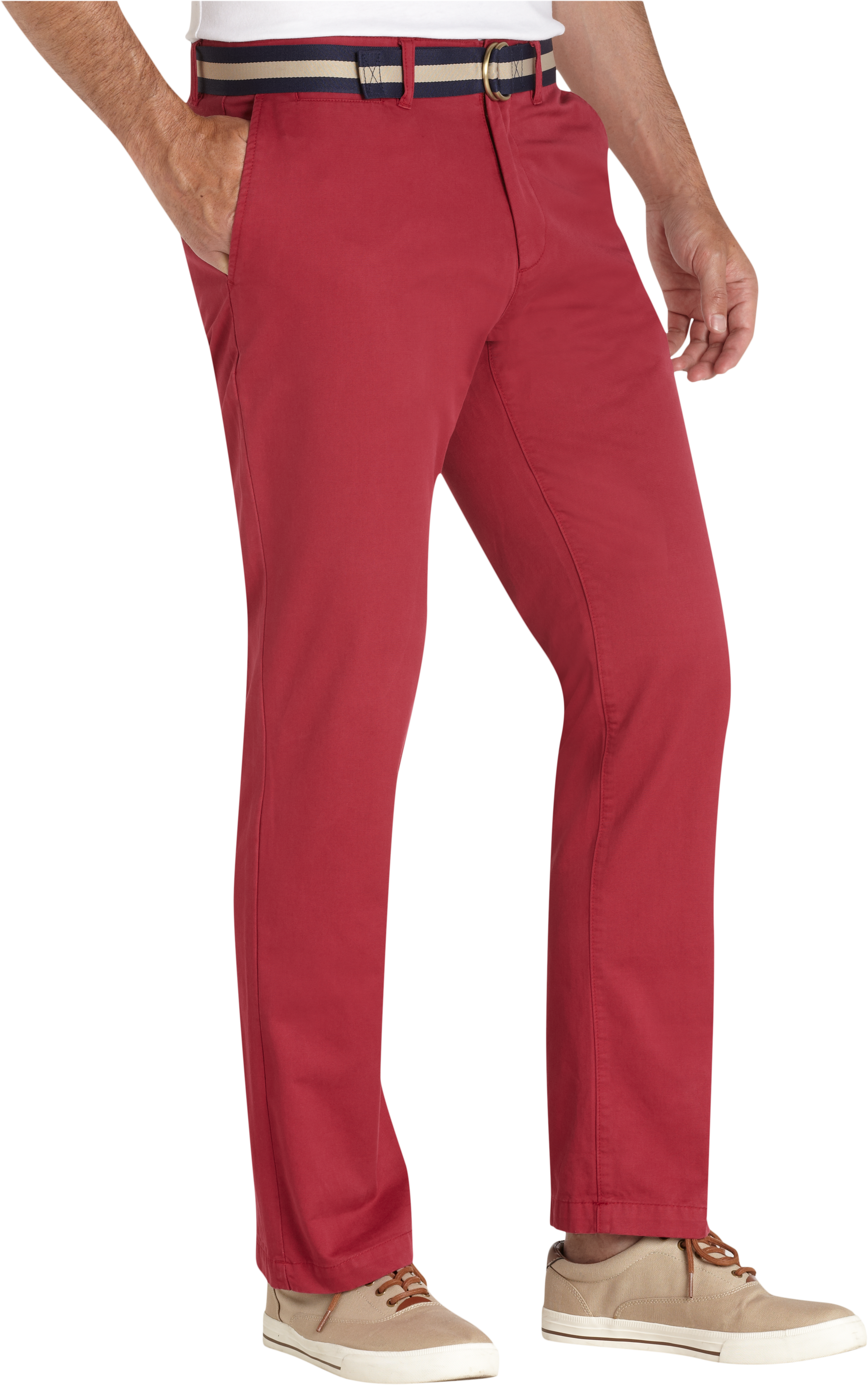 Fresh Brand Red Chinos