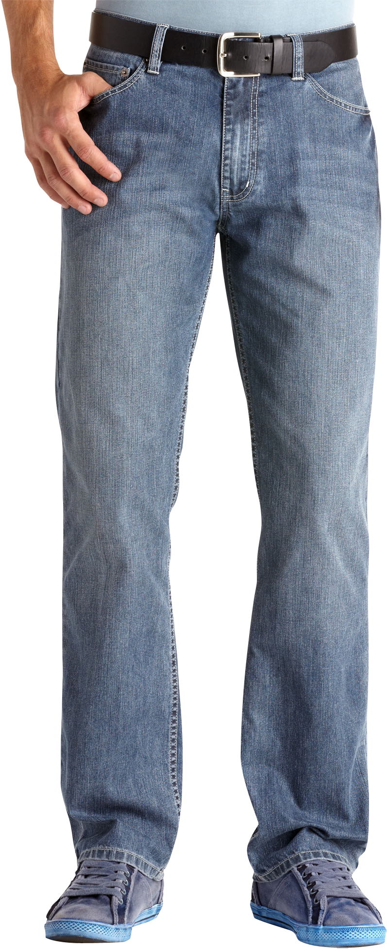 Pronto Blue Light Wash Denim Jeans