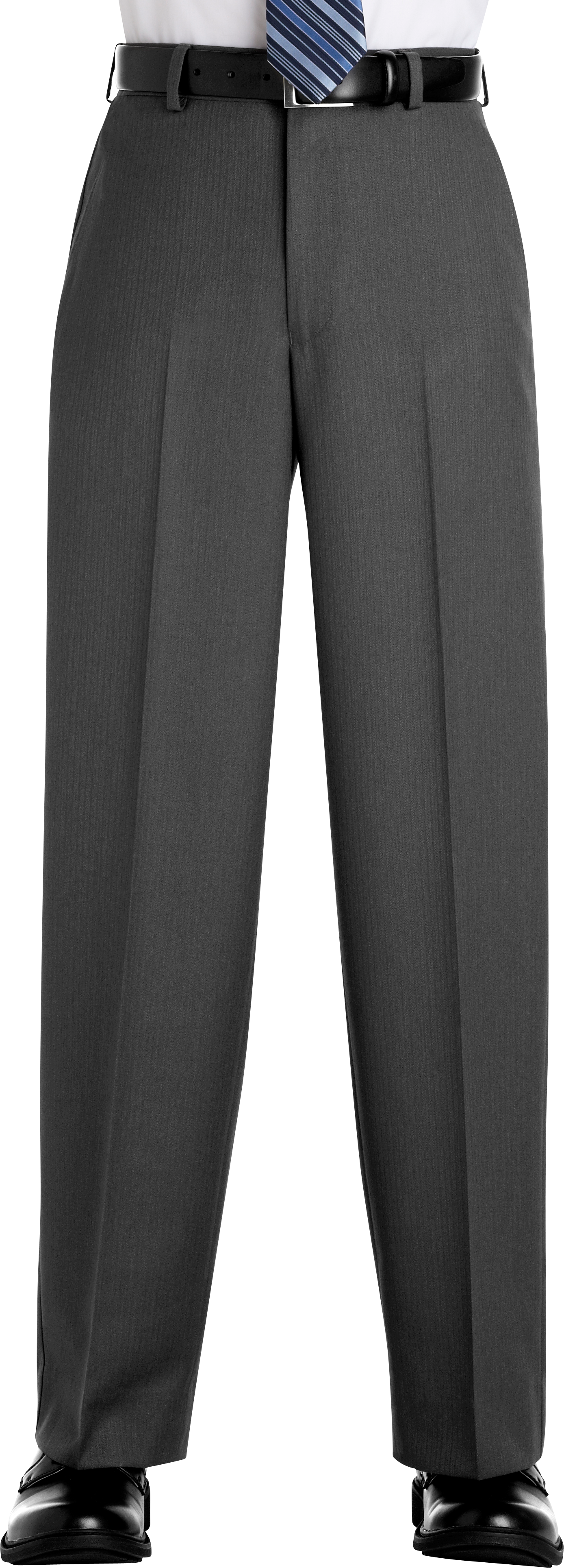 Joseph & Feiss Boys Gray Stripe Husky Suit Separates Slacks
