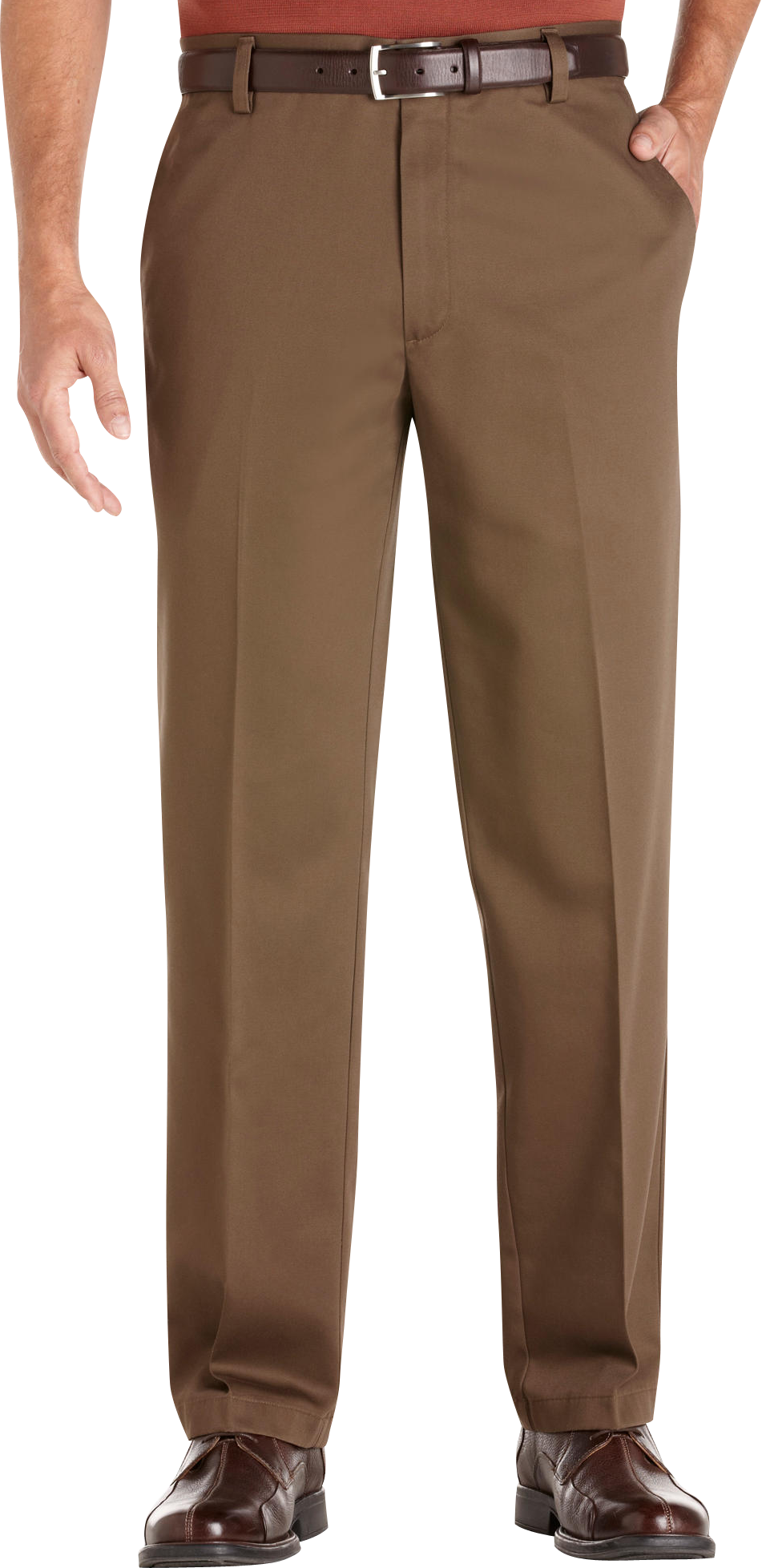 Dockers&reg; Essential Brown Cotton Pants