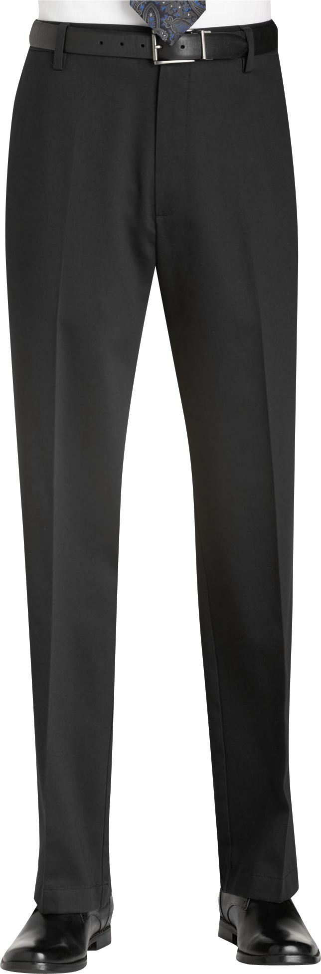Dockers&reg; Essential Khaki Black Solid Cotton Slacks