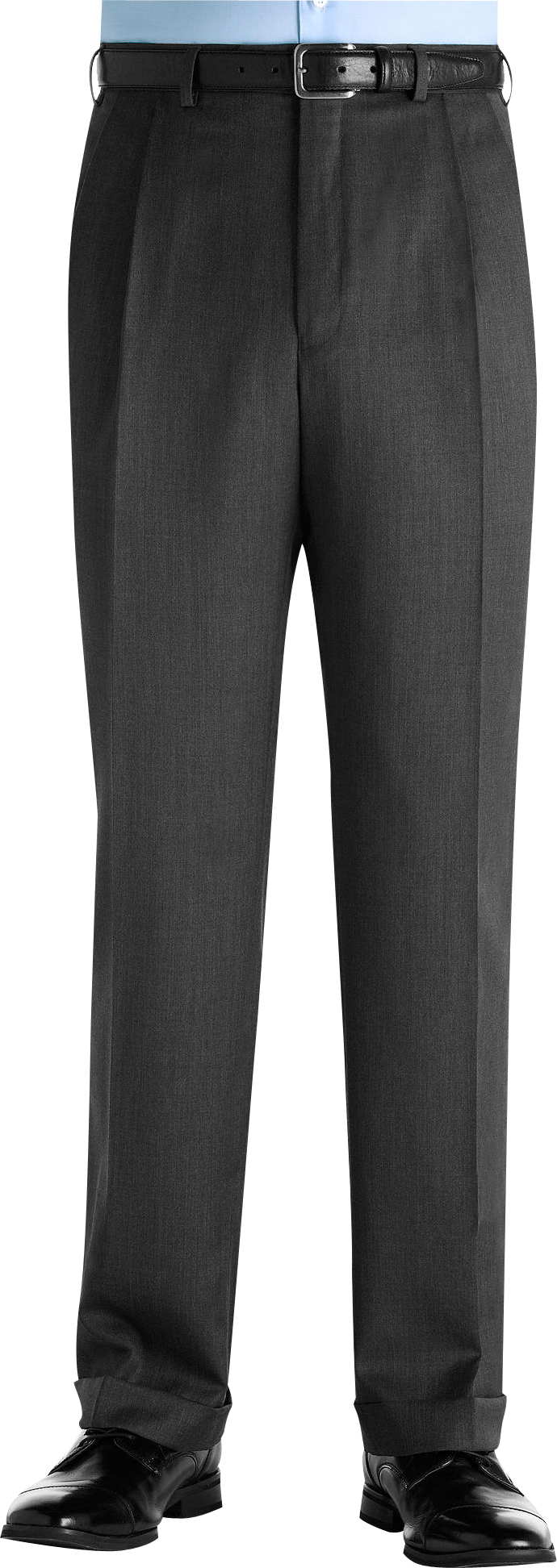 Joseph Abboud Charcoal Pleated Slacks