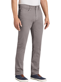 Joseph Abboud Gray Slim Fit Pants