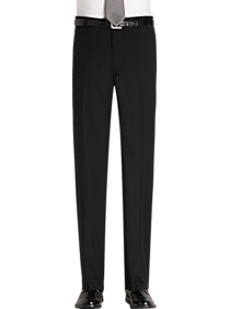 Joseph Abboud Black Modern Fit Suit Separates Dress Pants