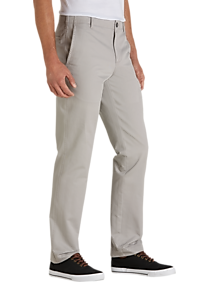 Joseph Abboud Light Gray Essential Slim Fit Chino