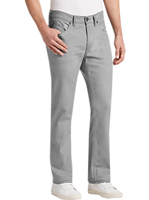 Silver Jeans Co. Gray Classic Fit Twill Pants