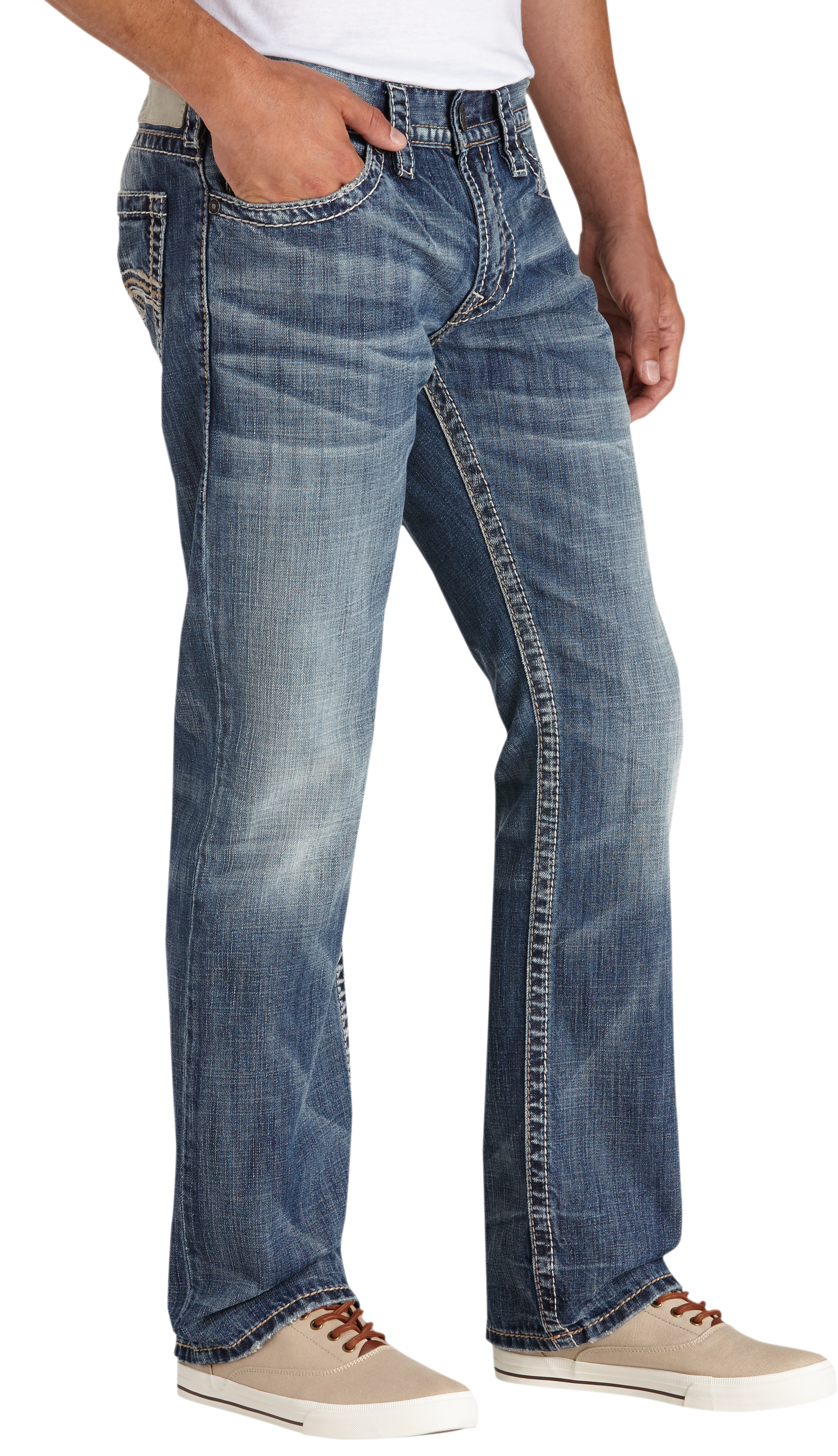 silver trouser jeans