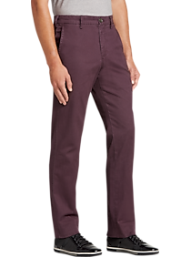Joseph Abboud Eggplant Slim Fit Chino