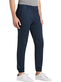 Joseph Abboud River Blue Slim Fit Chino Pants