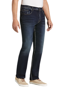 Silver Jeans Grayson Dark Wash Relaxed Fit Jeans