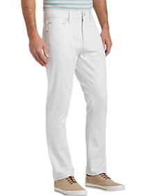 Joseph Abboud White Slim Fit Jeans