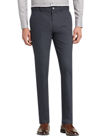Joseph Abboud Navy Modern Fit Twill Pants