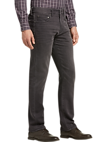 Joseph Abboud Nocturne Gray Slim Fit Knit Jean
