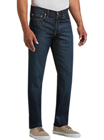 Levi's 514 Shoestring Dark Wash Classic Fit Jeans