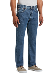 Levi's 501 Medium Wash Classic Fit Jeans
