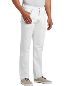 Levi's 501 Optic White Classic Fit Jeans