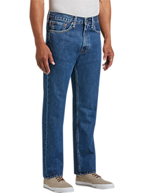 Levi's 505 Medium Wash Classic Fit Jeans