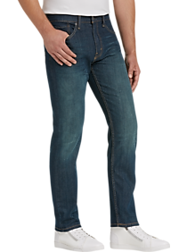 Levi's 502 Rosefinch Blue Dark Wash Slim Fit Jeans