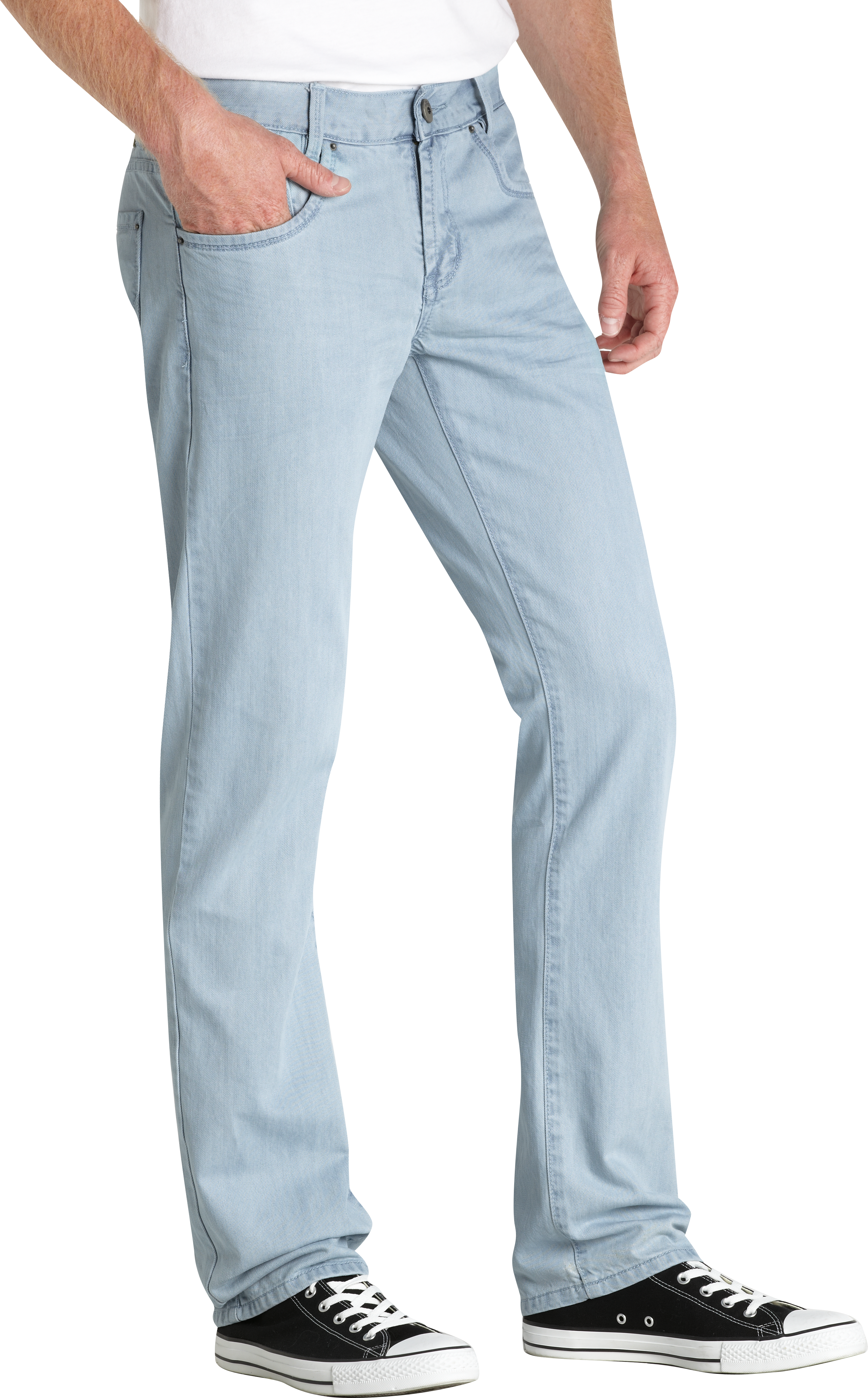 Fresh Sky Blue Slim Fit Jeans