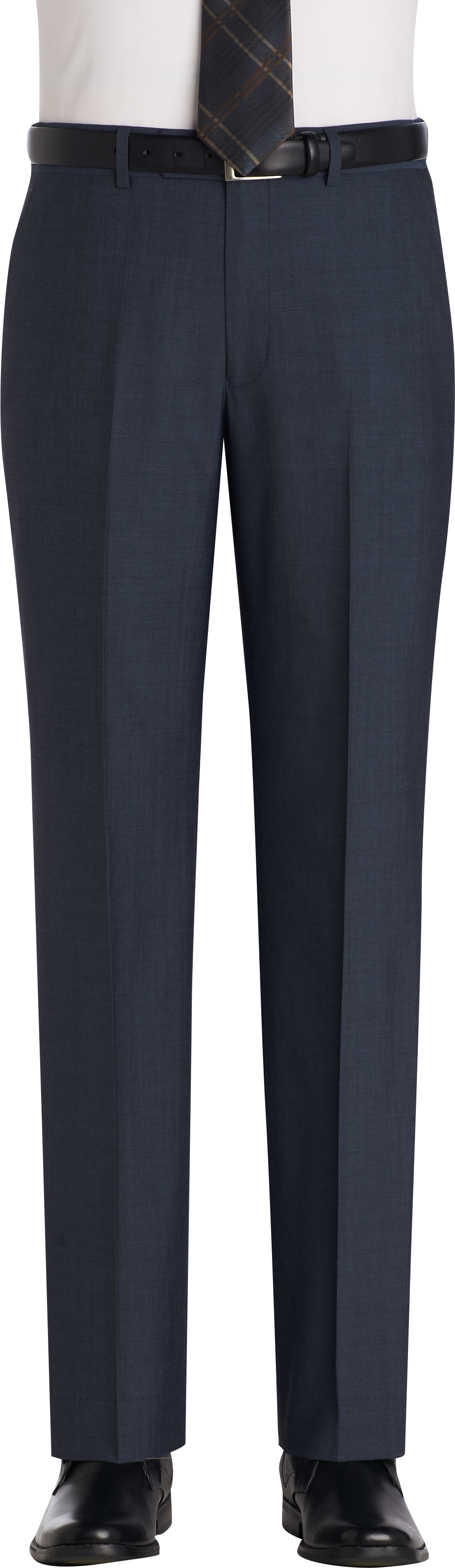 Pronto Uomo Blue Tic Modern Fit Slacks